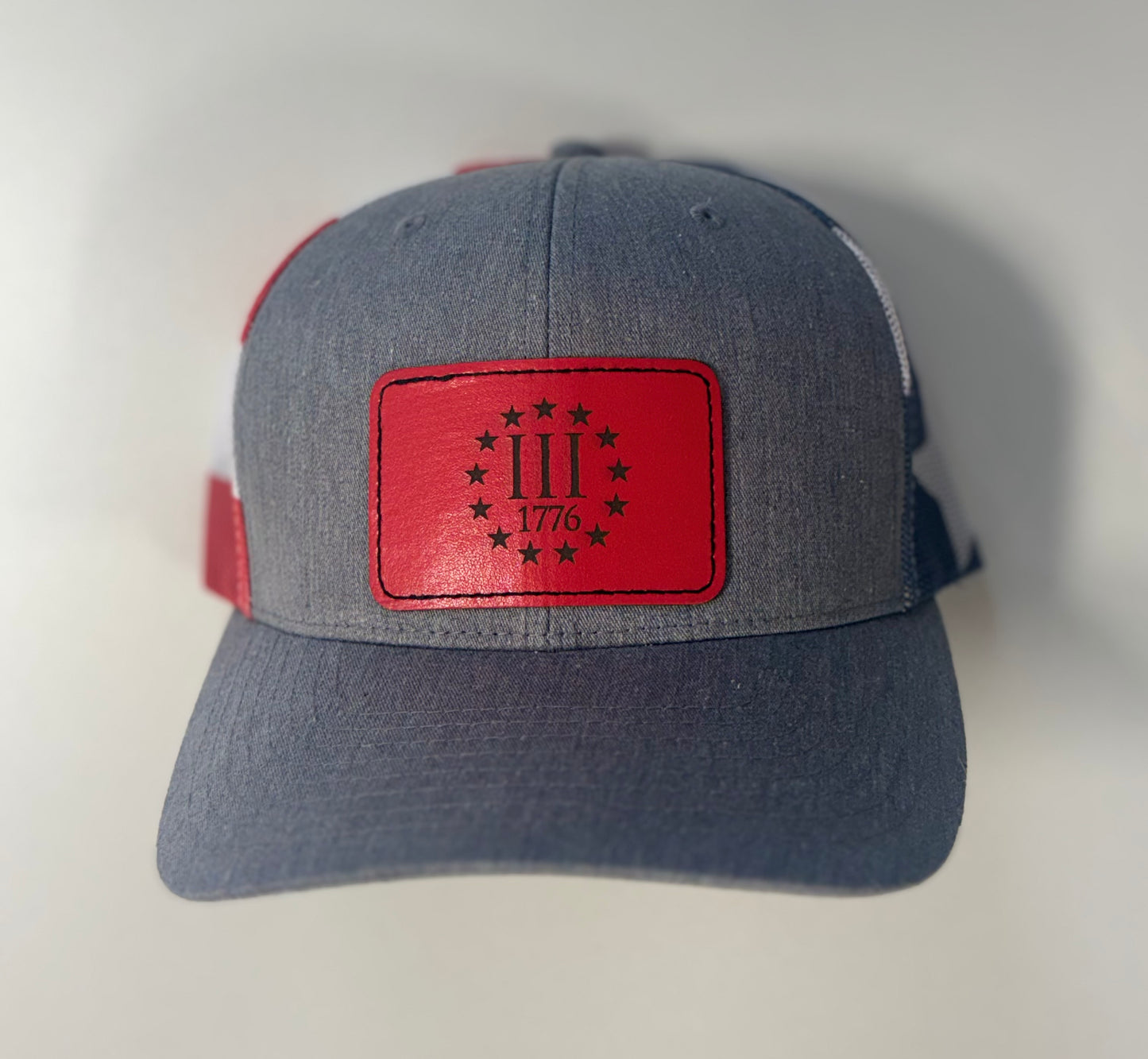 Custom Leather Patch Hat